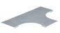 IKLTV6100C | Крышка на Т-образный ответвитель, осн.100, R600, 1.0мм, нержавеющая сталь